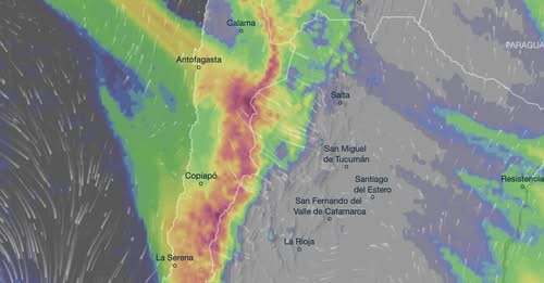 Hasta 60 mm en 18 horas y riesgo de aluviones: la advertencia de los meteoaficionados por el próximo evento frontal